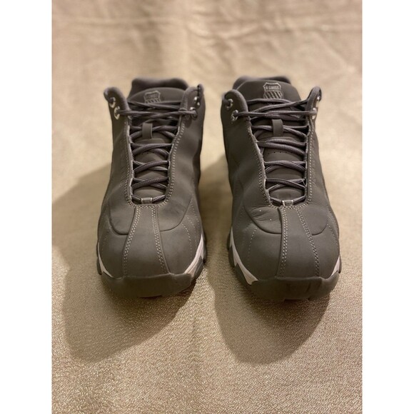 K-Swiss Men’s Shoes Size 13 Gray With Carhartt Insoles Shock Spring Sneakers